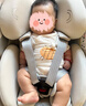 貓頭鷹（SAVILE）兒童安全座椅盧娜2汽車用0-12歲嬰兒寶寶i-Size認證 銀白色 曬單實拍圖