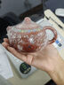 憶盞堂百福紫砂壺一壺兩杯家用高端陶瓷泡茶壺茶杯禮盒送人禮品茶具套裝 朱泥紫砂壺一壺兩杯茶具套裝 1件 曬單實(shí)拍圖