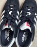 adidas「T頭鞋」STADT經(jīng)典時(shí)尚薄底運(yùn)動(dòng)板鞋男女阿迪達(dá)斯三葉草   黑色/漢玉白/淺猩紅   40.5 曬單實(shí)拍圖