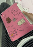 崇尚美iPad2024新款保護套Pro11英寸3+Y型折疊air6帶筆槽10.2寸9代磁吸卡通殼mini7防摔iPad10防彎保護殼 3+Y型多角度支撐【毛邊貓貓Y】帶磁吸/帶筆槽 iPad10代/i 曬單實(shí)拍圖