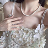 伊燦正圓施家仿珍珠項鏈女輕奢小眾高級感鎖骨鏈2025新款爆款氣質(zhì)頸鏈 正圓施家大珍珠項鏈10mm主圖款 曬單實拍圖