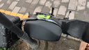 東站熱摩托車(chē)鋁合金尾箱復古圓角后尾箱大容量雅迪小牛九號電動(dòng)車(chē)后備箱 40L復古Ultra款黑+皮革內襯+靠背 曬單實(shí)拍圖