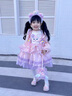G.DUCK KIDS小黃鴨童裝洛麗塔公主裙兒童女大童連衣裙玲娜貝爾長(cháng)袖蓬蓬蛋糕裙粉色貝爾裙長(cháng)袖（送裙撐）130 建議7~8歲（120-130cm） 曬單實(shí)拍圖