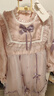 安妮優(yōu)兒女童洛麗塔公主裙洋氣兒童蓬蓬網(wǎng)紗連衣裙女孩生日裙 粉紅色 160 曬單實(shí)拍圖