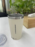 胖東來(lái)德國全自動(dòng)攪拌杯可拆底座磁吸轉子電動(dòng)咖啡杯辦公室豆漿杯子杯具 【升級316材質(zhì)】米色-350ml 曬單實(shí)拍圖
