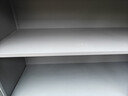 帥仕廚房用具置物架櫥柜玻璃餐邊收納柜儲物柜碗柜落地多功能微波爐架 灰3層長(cháng)120【免釘組裝+3C玻璃+巖板】 曬單實(shí)拍圖