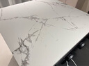 金牌廚柜巖板島臺餐桌一體輕奢高端可伸縮定制帶電磁爐水槽中導臺廚房倒臺 豪華伸縮款2.96米 曬單實(shí)拍圖