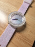 斯沃琪（Swatch）Flik Flak（飛菲）兒童手表 柔紫群星 生日禮物學(xué)生腕表 ZFCSP107 曬單實(shí)拍圖