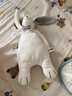 澳貝（auby）嬰幼兒玩具小兔安撫巾寶寶哄睡神器阿貝貝新生兒毛絨手偶滿月禮物 曬單實(shí)拍圖
