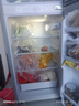 長(cháng)城（GREAT WALL FRIDGE）家用迷你小冰箱小型冷凍冷藏保鮮宿舍出租房辦公室節能省電雙開(kāi)門(mén)電冰箱 銀色119L【一級能效 全國聯(lián)?！?曬單實(shí)拍圖