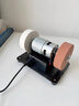 博世（BOSCH）博世小型砂輪機家用電動(dòng)磨刀機臺式微型多功能打磨除銹打孔拋光電 雙砂輪機夾頭鉆頭可打孔 曬單實(shí)拍圖