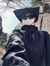 戶(hù)外沖鋒衣外套男女春秋款寬松防風(fēng)防水情侶登山夾克男連帽沖鋒衣 【清倉高質(zhì)量重磅升級款】黑色 2XL 建議體重130-140斤可穿 曬單實(shí)拍圖