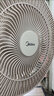 美的（Midea）【幸運草安睡風(fēng)扇SE】直流變頻輕音家用立式遙控電風(fēng)扇柔風(fēng)落地扇臺式桌面大風(fēng)量一級能效輕羽扇 曬單實拍圖
