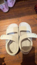 耐克NIKE女子涼鞋 NIKE CALM SANDAL 運動(dòng)鞋FJ6043-002淺灰白38 曬單實(shí)拍圖