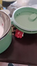 飯盒帶蓋上班族層層保溫密封飯盒不銹鋼飯盒大容量學(xué)生女便當盒 【淺綠色】單層飯盒 曬單實(shí)拍圖