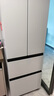 松下（Panasonic）【國(guó)家補(bǔ)貼】Xtra小法棍冰箱法式多門家用400升電冰箱小戶型超薄風(fēng)冷無霜以舊換新NR-XG41PEB-W 曬單實(shí)拍圖