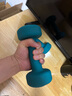 PROIRON普力艾 浸塑啞鈴男女士家用啞鈴健身啞鈴套裝亞鈴 馬卡龍綠3kg*2 曬單實(shí)拍圖