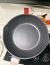 卡羅特麥飯石不粘鍋炒鍋家用小炒鍋平底鍋電磁爐燃?xì)庠顚?zhuān)用炒菜鍋28cm 曬單實(shí)拍圖