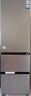 海爾（Haier）310升風(fēng)冷無(wú)霜三開(kāi)門(mén)多門(mén)家用小冰箱小型宿舍租房一級能效節能BCD-310WGHD3E7WV(銀) 曬單實(shí)拍圖