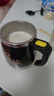 獵吶咖啡杯 自動(dòng)攪拌杯 電動(dòng)旋轉杯子歐式便攜喝水懶人禮物送男朋友杯 電動(dòng)攪拌咖啡杯【1314黑】 曬單實(shí)拍圖