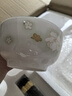 璽垚釉下彩碗碟套裝家用碗具陶瓷碗盤(pán)筷子高顏值餐具套裝喬遷禮品 10人食配湯碗 47件套 曬單實(shí)拍圖