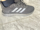adidas PUREBOOST 21體測跑步鞋男女阿迪達斯官方   黑色/深灰   42 曬單實(shí)拍圖