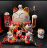 智匯招財(cái)貓開(kāi)業(yè)大擺件自動(dòng)招手電動(dòng)搖手大號(hào)陶瓷新店開(kāi)業(yè)大吉喬遷禮物 【生意興隆】31*23*29店長(zhǎng)推薦 【禮盒+坐墊+圍脖】電池插電兩用 曬單實(shí)拍圖