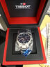 天梭（TISSOT）【官方授權店】速馳系列男表運動(dòng)計時(shí)皮帶石英手表瑞士腕表送男生 藍盤(pán)鋼帶款T116.617.11.047.01 曬單實(shí)拍圖