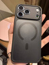 億色（ESR）適用iPhone17promax手機(jī)殼蘋果17promax保護(hù)套磁吸殼相機(jī)按鍵鏡頭全包硅膠邊超薄防摔黑邊半透黑 曬單實(shí)拍圖