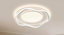 惠普臥室燈吸頂燈普瑞護(hù)眼led兒童房奶油風(fēng)燈具2390-71瓦適20㎡包安裝 曬單實(shí)拍圖