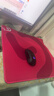 羅技（Logitech）專(zhuān)用電競游戲鼠標墊加厚鎖邊天然橡膠fps游戲鼠標墊耐臟可水洗學(xué) 草莓紅【40x45x0.4厘米】辦公日常專(zhuān)用 曬單實(shí)拍圖