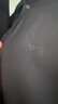 阿瑪尼（ARMANI）男士短袖襯衫 修身EA刺繡小鷹標純色上衣 8N1C91 1NI9Z 黑色 XL 曬單實拍圖