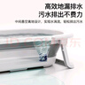 iuu嬰兒洗澡盆兒童浴盆大號(hào)寶寶可折疊可坐可躺新生兒童用品 【北歐灰】浴盆+可調(diào)節(jié)浴架+臉盆 材質(zhì)：食品級(jí)PP材質(zhì)，安全無(wú)異味 曬單實(shí)拍圖