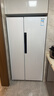 松下（Panasonic）【大白鯨】薄平嵌505L大容量冰箱 對開門風(fēng)冷無霜家用電冰箱 一級能效 自由制冰 -32℃速凍 月光白 NR-JB51GXA-W 曬單實拍圖