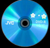 JVC/杰偉世 DVD-R 藍(lán)櫻辦公系列16速4.7G光盤/刻錄光盤空白光盤刻錄碟片/光碟 桶裝50片 曬單實(shí)拍圖
