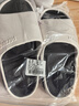 人本拖鞋男夏季踩屎感情侶厚底戶(hù)外運動(dòng)拖鞋涼拖女20004 白黑 44-45 曬單實(shí)拍圖