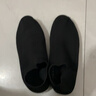 seagebel希潔貝爾無(wú)塵潔凈電子車(chē)間制藥微電子實(shí)驗室防靜電四孔鞋帆布四孔鞋防塵鞋防靜電工作鞋 黑色（飛織面料透氣） SPU舒適軟底 42碼 曬單實(shí)拍圖