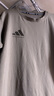 阿迪達斯 （adidas）t恤男夏季運動透氣輕薄寬松棉短袖 橄欖綠/綠棕 XL  曬單實拍圖