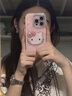 社前超好看鑲鉆kitty貓鏡子適用蘋果16pro/16promax女款手機(jī)殼iPhone15Pro新款14promax保護(hù)殼13可愛 【少女粉+滿屏kitty貓】立體大臉KT貓 蘋果16ProMax 曬單實(shí)拍圖