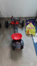 泊威爾折疊兒童卡丁車(chē)四輪3-10歲電動(dòng)6-12歲免安裝可坐人童車(chē)便攜玩具車(chē) 【高配款】紅色（雙電瓶+藍牙） 曬單實(shí)拍圖