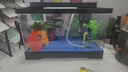 BARBAROUS GROWTH魚(yú)缸水族箱客廳陽(yáng)臺家用中小型自循環(huán)懶人免換水生態(tài)塑料金魚(yú)缸 中號黑色【過(guò)濾氛圍套餐】 曬單實(shí)拍圖