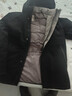 羅蒙（ROMON）羽絨服男士短款連帽加厚保暖冬季商務(wù)休閑外套男YR99969寶石黑180 曬單實拍圖