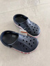 crocs卡駱馳貝雅卡駱班|205089 深藍/辣椒紅-4CC 44(280mm) 曬單實拍圖