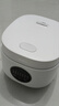 美的（Midea） 電飯煲 家用電飯鍋智能預約多功能微壓 可煮小米粥迷你小型1-2-4人煮飯鍋電煮鍋易清洗小巧機身 【性?xún)r(jià)比之選】 白色 FB30M161 3L 曬單實(shí)拍圖