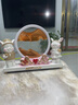 客廳電視柜擺件現代創(chuàng  )意流沙畫(huà)婚房裝飾布置姐姐閨蜜新人結婚禮物 萌兔流沙畫(huà)橙色 禮盒裝 送禮 曬單實(shí)拍圖