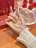 央創(chuàng  )時(shí)尚【中國黃金】手鏈女士生日紀念禮物女生輕奢高端送女友老婆銀925 曬單實(shí)拍圖