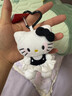 時(shí)島赫本風(fēng)HelloKitty掛件玩偶毛絨書包包掛件鑰匙扣可愛高顏值ins 【赫本風(fēng)KT-愛心扣】 高8cm 曬單實(shí)拍圖