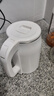 志高（CHIGO）燒水壺電熱水壺電水壺雙層防燙1.8L大容量家用燒水壺304不銹鋼內膽大功率快速燒水 曬單實(shí)拍圖