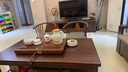 信之源品（SHINWORKS）矮椅子實木小椅子大人久坐舒服客廳矮款茶椅茶幾靠背椅日式哺乳椅 【座高32cm含坐墊】金山·烏金色 曬單實拍圖