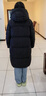 坦博爾羽絨服女士反季長(cháng)款鵝絨時(shí)尚泡芙冬季高領(lǐng)連帽外套 曬單實(shí)拍圖
